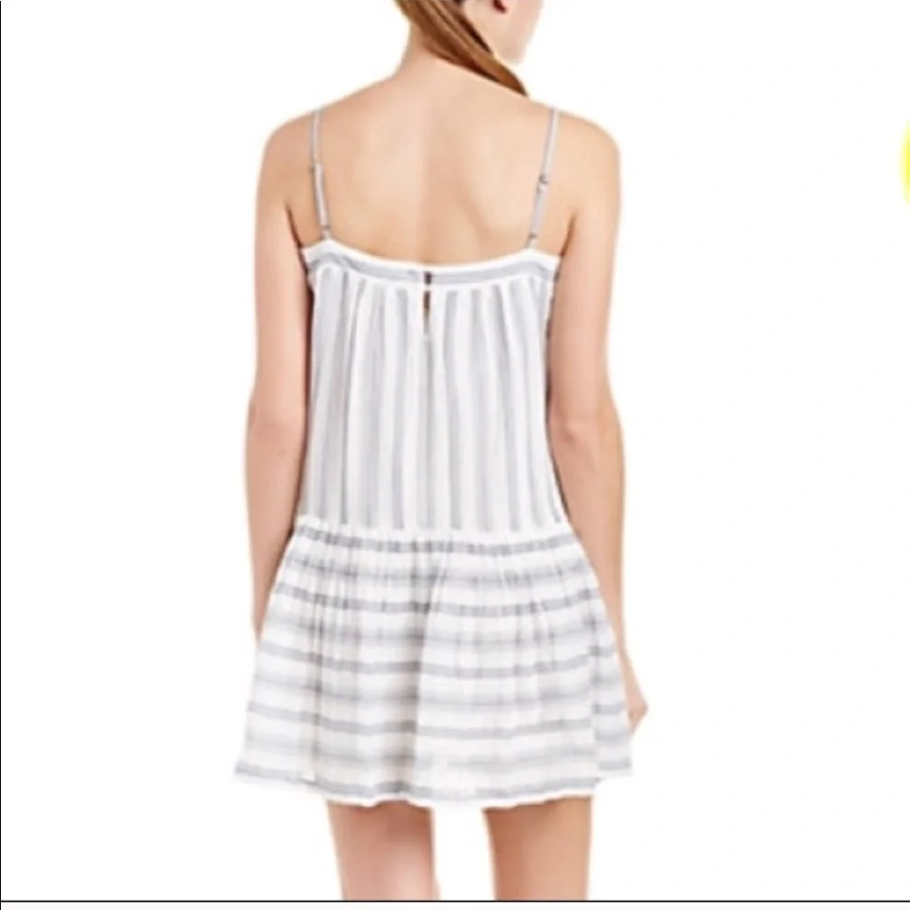 • Soft Joie • Ante Striped Soft Cotton Mini Dress